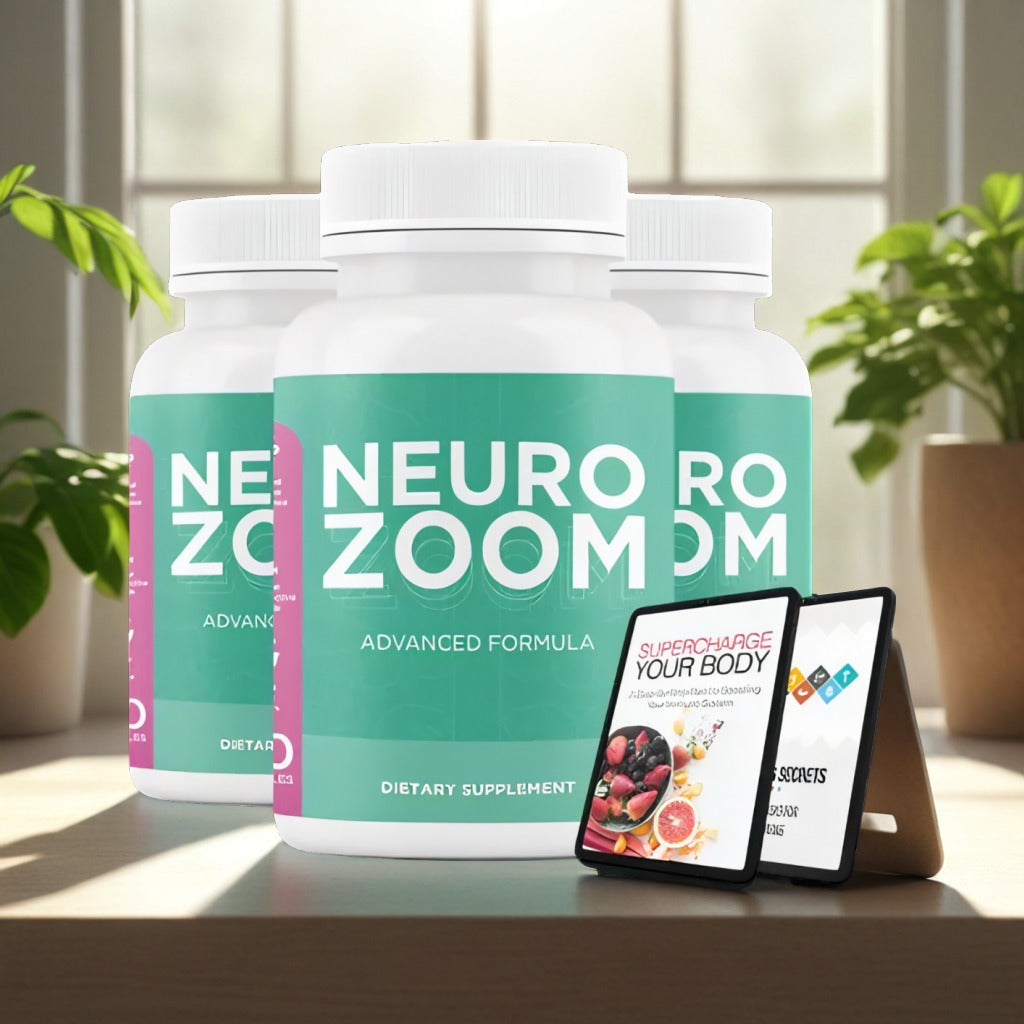 NeuroZoom - 90 Days Supply + 2 Bonus eBooks