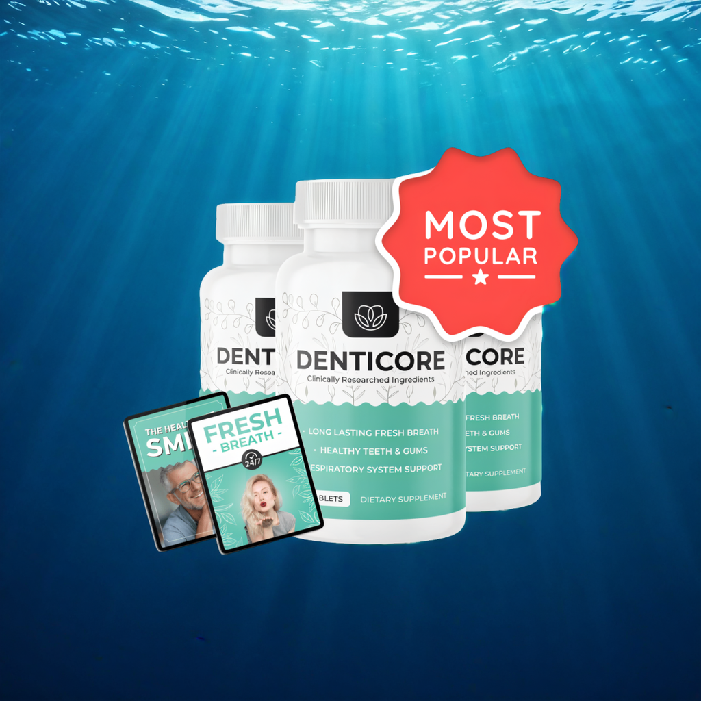 DentiCore - 3 Bottles + 2  Ebooks