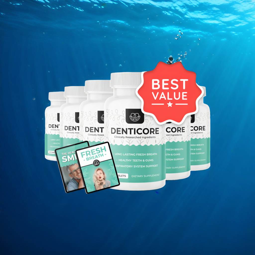 DentiCore - 6 Bottles + 2  Ebooks