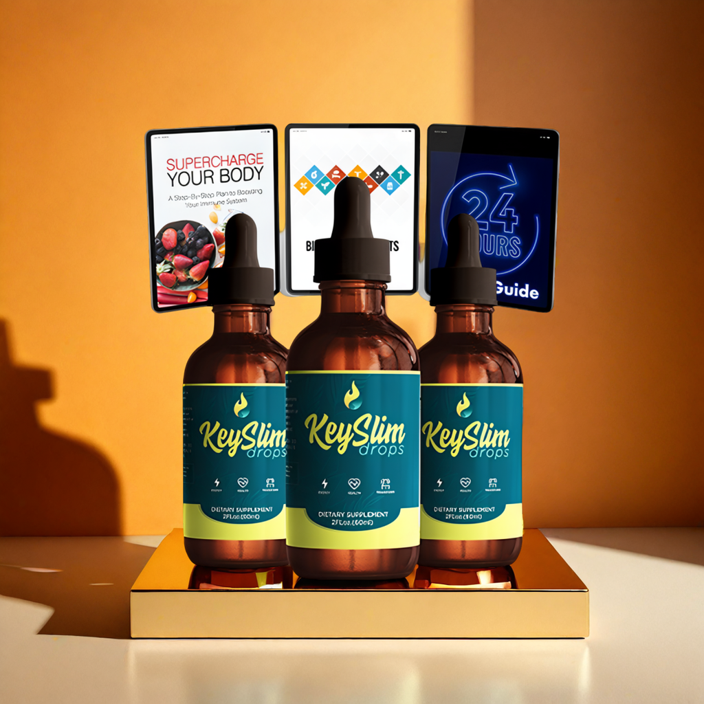 Keyslim Drops - 3 Bottles + 3 Digital Bonuses
