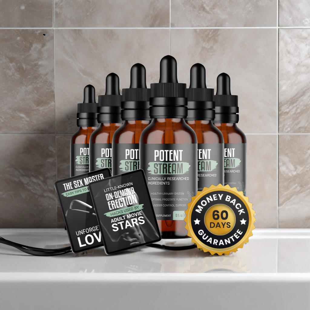 PotentStream - 6 Bottles + 2  Ebooks