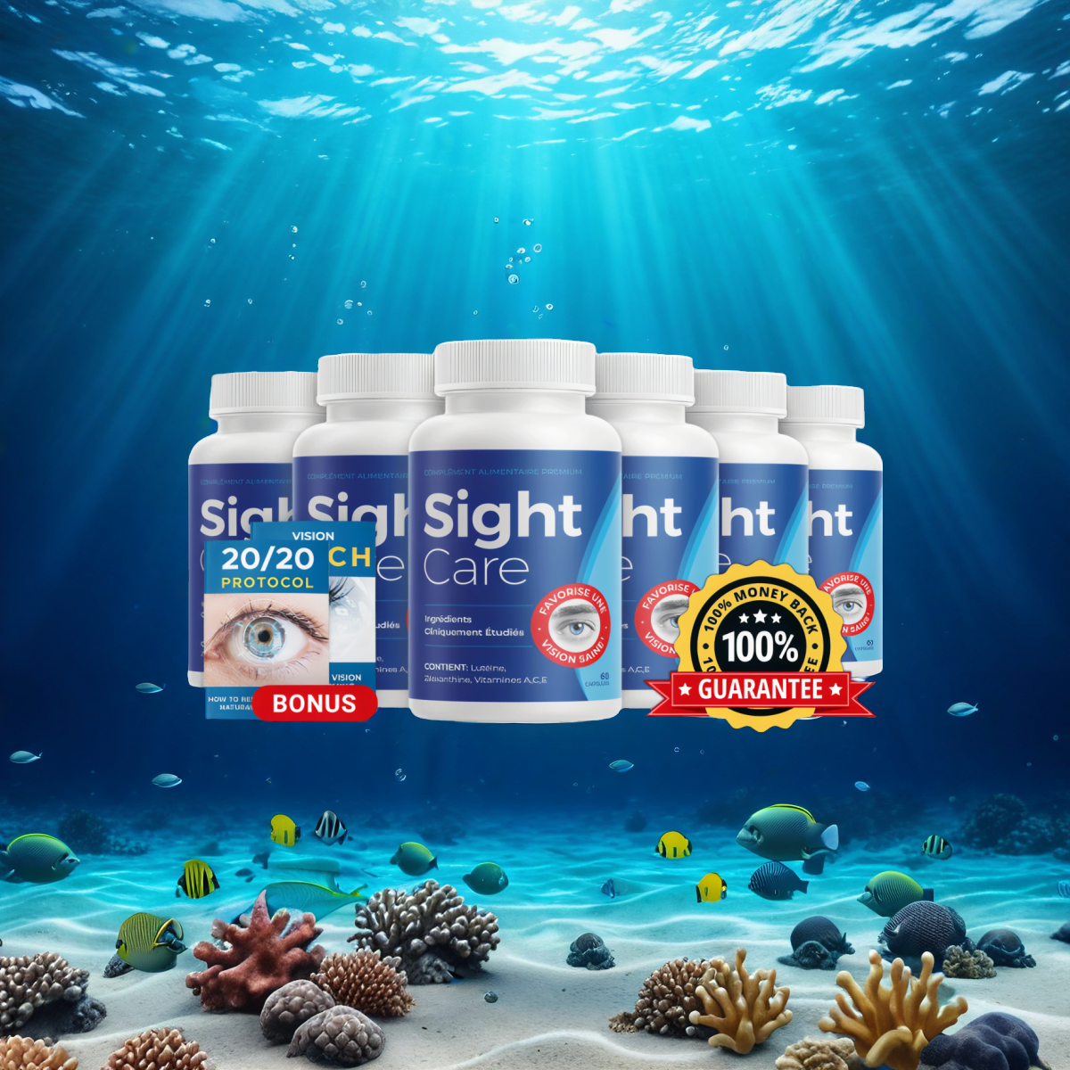 SightCare - 6 Bottle Limited Time Discount + 2  Bonuses